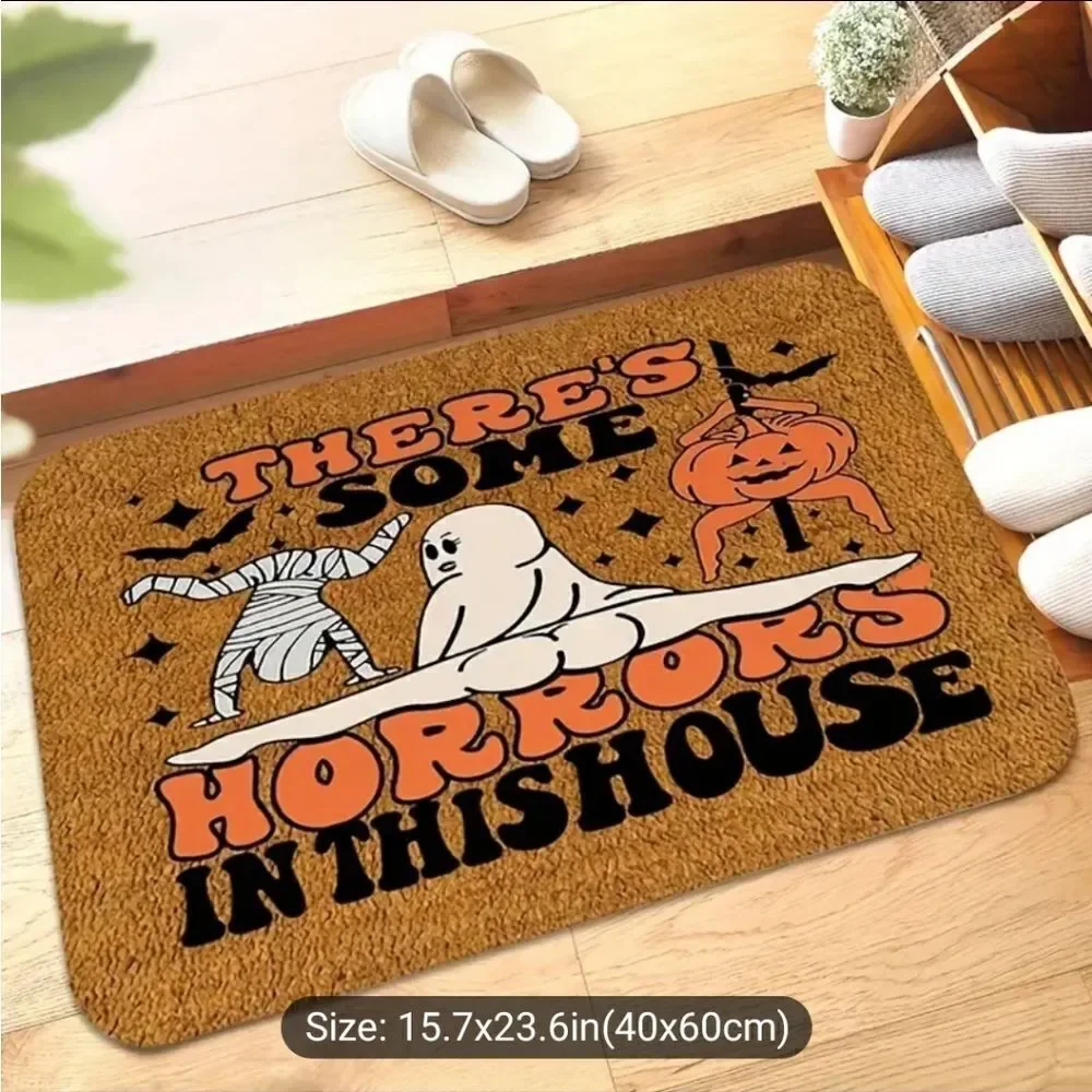 Halloween welcome mat